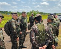 O Comandante Militar do Norte realiza Visita Operacional à Operação Ágata Norte 2023